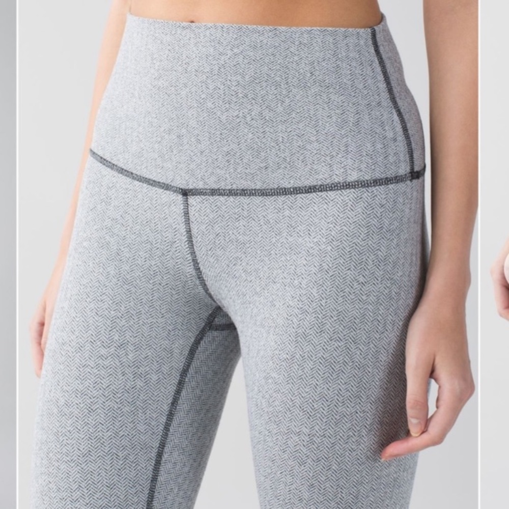 Lululemon Herringbone Double Lined Leggings